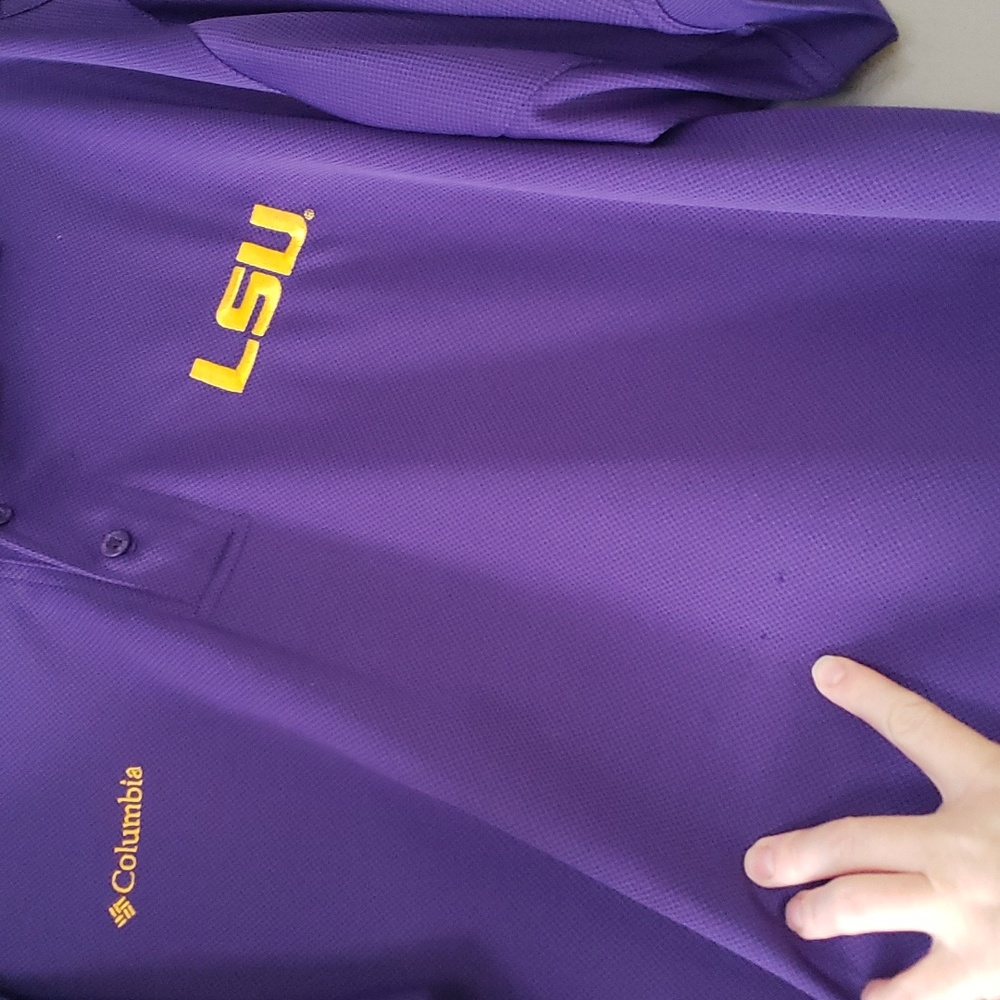 Columbia LSU Tigers - OmniShade Polo Shirt - Picture 4 of 9